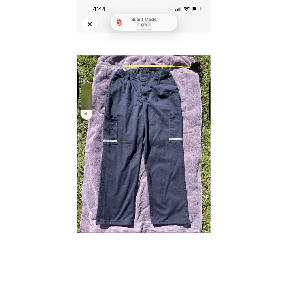 Stan Herman VF Imagewear Navy Blue, 8R Women’s Cargo Uniform Work Pants